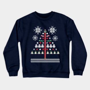 Cod Rest Ye Merry Gentlemen - Ugly Sweater, Christmas Sweater & Holiday Sweater Crewneck Sweatshirt